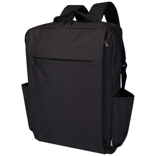 Sac à dos écran 15" personnalisable recyclé GRS 15L Libra Mélange anthracite